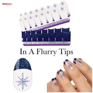 Color Street In A Flurry Tips Nail Strips